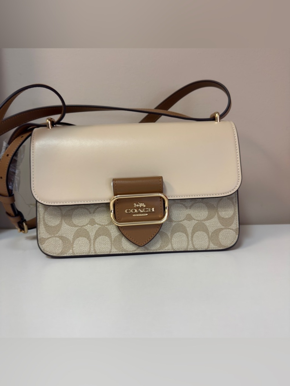 Coach CR331 SIG BLCK MORG LG XBO
